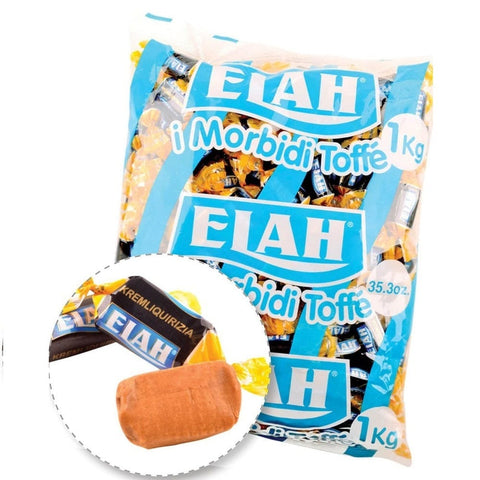 Elah bonbon Caramelle ELAH TOFFE' KREMLIQUIRIZIA kg 1 8004610102347