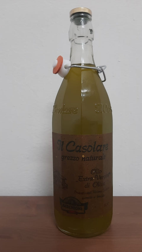 Farchioni Olivenöl Farchioni Il Casolare Grezzo Olivenöl extra vergine 3x1L (verfärbtes Etikett)