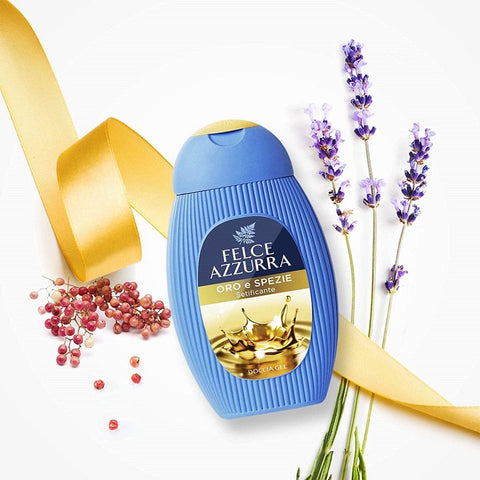 Felce Azzurra Duschgel Felce Azzurra - Doccia Shampoo Oro e Spezie, Nutriente Duschshampoo 250 ml 8001280038266