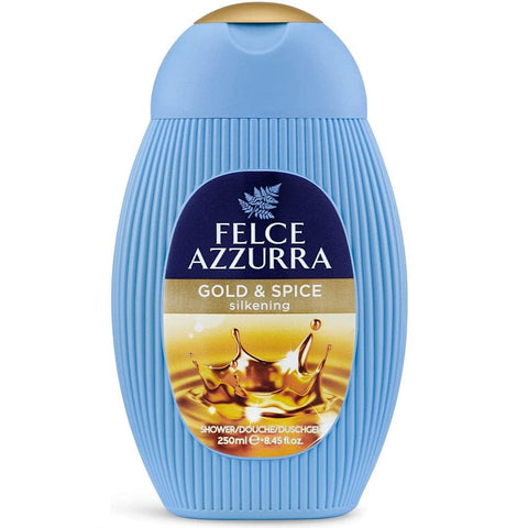 Felce Azzurra Duschgel Felce Azzurra - Doccia Shampoo Oro e Spezie, Nutriente Duschshampoo 250 ml 8001280038266