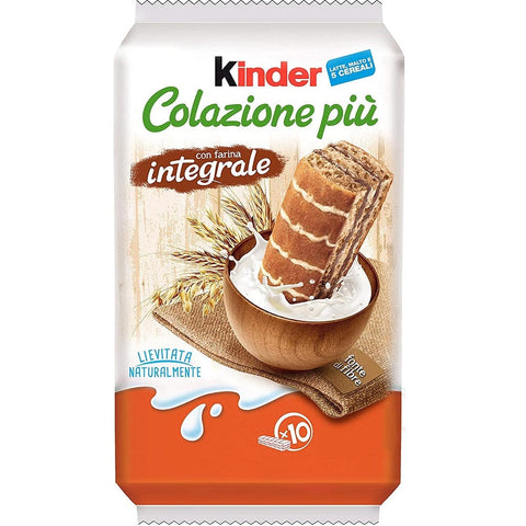 Ferrero Süße Snacks Kinder Colazione Più INTEGRALE Süßer italienischer Vollkornsnack 290g