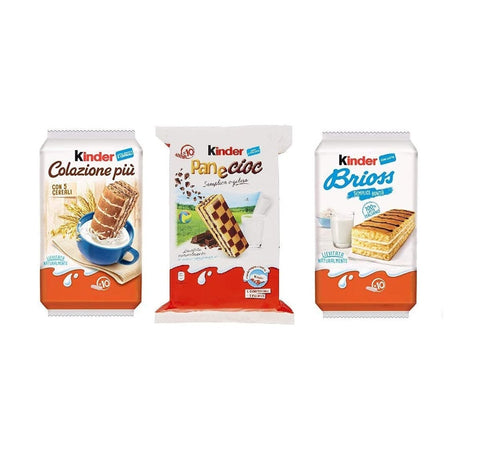 Testpaket Ferrero Kinder Brioss Colazione più Panecioc - Italian Gourmet