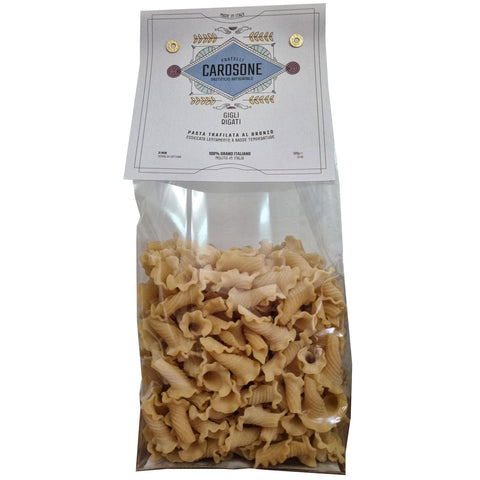 Fratelli Carosone pasta Fratelli Carosone Gigli Rigati Handgemachte Pasta 500g