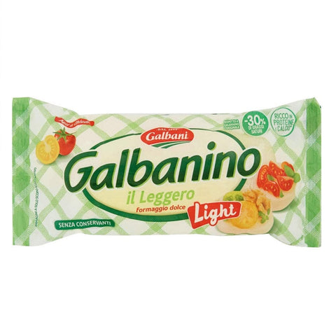 Galbani Käse Galbani Galbanino Formaggio Dolce Il leggero Süßer Käse der mit 30% weniger gesättigten Fettsäuren 230g 8000430070798