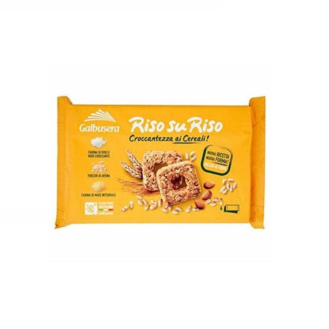 Galbusera Kekse Galbusera Riso su Riso Kekse mit Getreide und Mandeln 240g 8002190001937