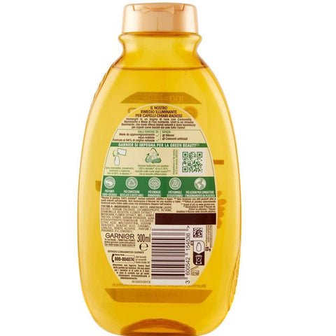 Garnier Balsamo GARNIER Shampoo Illuminante Camomilla, Miele e fiori Capelli Chiari 300ml 3600542159746