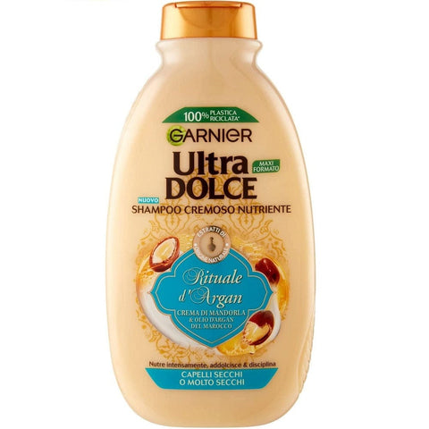 Garnier Balsamo GARNIER ultra dolce Shampoo Crema Nutrizione Rituale di Argan Ritual Nutrition Cream Shampoo 300ml 3600542154604