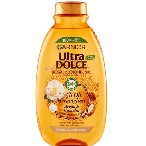 Garnier Shampoo Garnier Ultra Dolce Shampoo Meraviglioso all' Olio d' Argan e di Camelia Shampoo mit Argan- und Kamelienöl 300ml 3600542154543