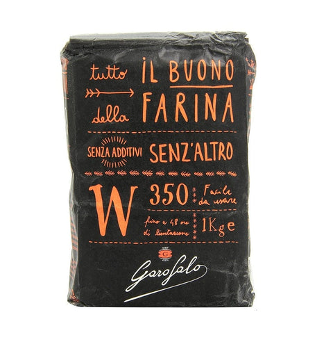 Garofalo Farina di Grano Tenero W350 Weichweizenmehl Typ 00 1Kg - Italian Gourmet