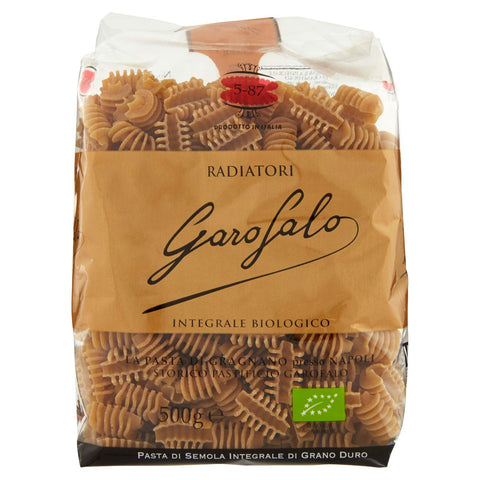 Garofalo Pasta di Gragnano integrale Radiatori Vollkornnudeln 500g - Italian Gourmet