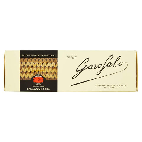 Garofalo Pasta di Gragnano Lasagna Riccia 500g - Italian Gourmet