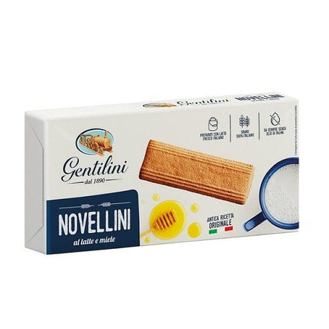Gentilini Novellini Milch und Honig Kekse 250g - Italian Gourmet