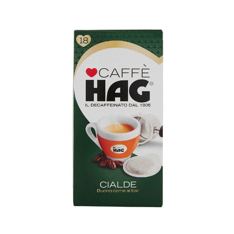 Hag Kaffee Hag Caffè Espresso Decaffeinato Cialde ESE Entkoffeinierte Kaffeepads (125g)
