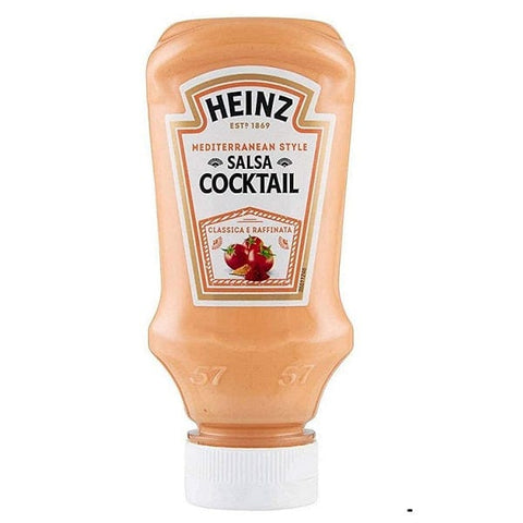 Heinz Salsa Cocktail Cocktail sauce Top down (225g) - Italian Gourmet