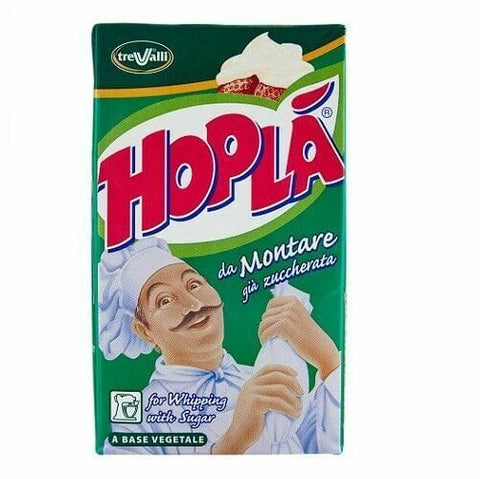 Hoplà Panna da montare per dolci glutenfreie Creme für Desserts (1L) - Italian Gourmet