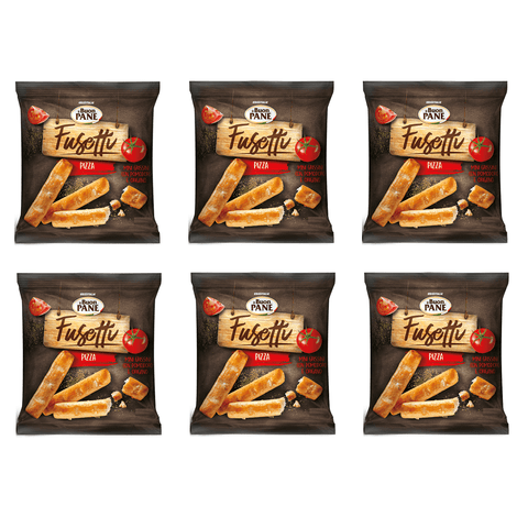 Il Buon Pane grissini 6x120g Il Buon Pane Mini Grissini Fusetti Pizza Brotsticks mit Tomaten und Oregano ( 6 x 20g ) 120g 8005221300603