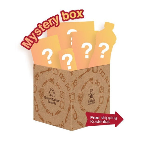 Italian Gourmet Box Mystery Box Italienischer Ausgaben