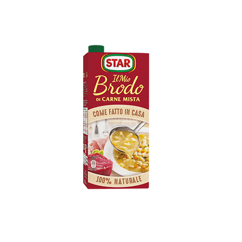 Il Mio Brodo Star Carne Mista Fleischbrühe 1Lt - Italian Gourmet