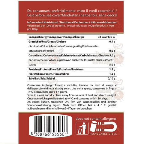 Italian Gourmet Geschälte Pflaumentomaten (400ml) - Italian Gourmet