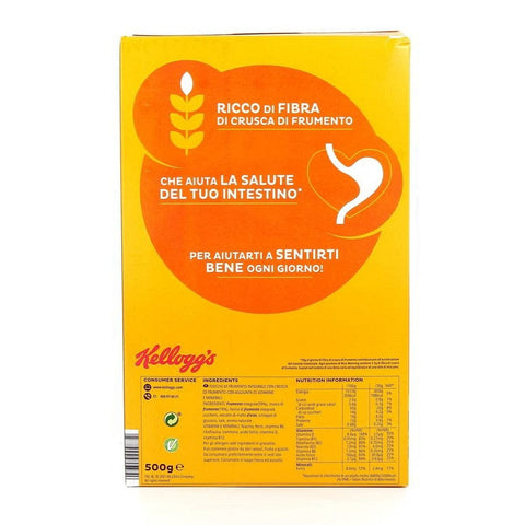 Kellogg Getreide Kellogg's Nice morning Cereals mit natürlichen Weizenkleiefasern 500g 5059319009872