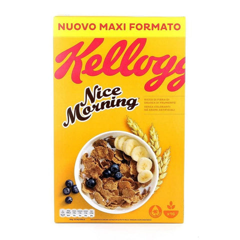 Kellogg Getreide Kellogg's Nice morning Cereals mit natürlichen Weizenkleiefasern 500g 5059319009872