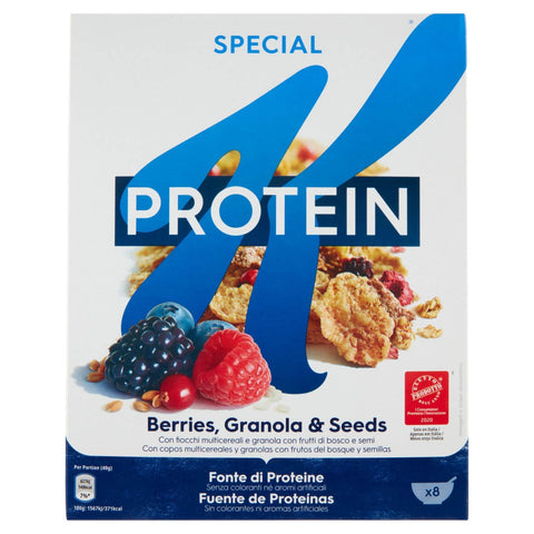 Kellogg's Special K Protein Frutti di Bosco Cereals Mehrkornflocken mit Beeren 320g - Italian Gourmet