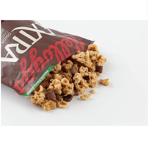 Kellogg Getreideriegel Kellogg's Extra Cioccolato e Nocciole Cerealien Schokolade und Haselnüsse 375g 5053827139229