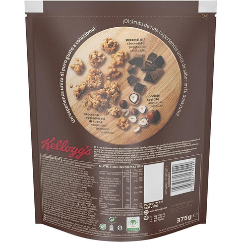 Kellogg Getreideriegel Kellogg's Extra Cioccolato e Nocciole Cerealien Schokolade und Haselnüsse 375g 5053827139229