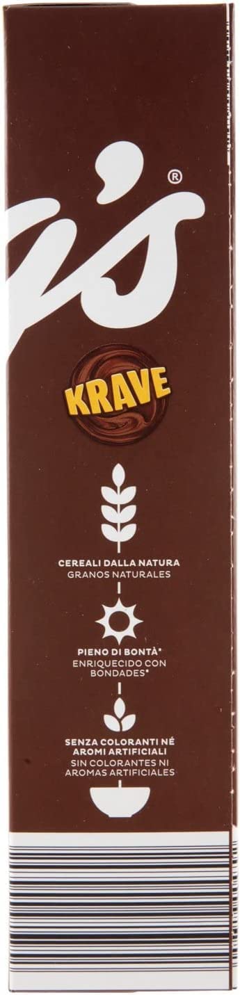 Kellogg's Getreide Kellogg's Krave Dark Choco Flavour Cerealien 410g 5059319004792