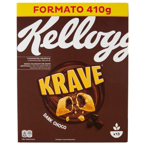 Kellogg's Getreide Kellogg's Krave Dark Choco Flavour Cerealien 410g 5059319004792