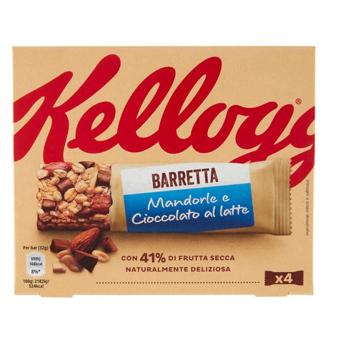 Kellogg's Getreideriegel Kellogg's Barretta Mandorle e Cioccolato Mandel und Schokoriegel ( 4 x 32g ) 128g