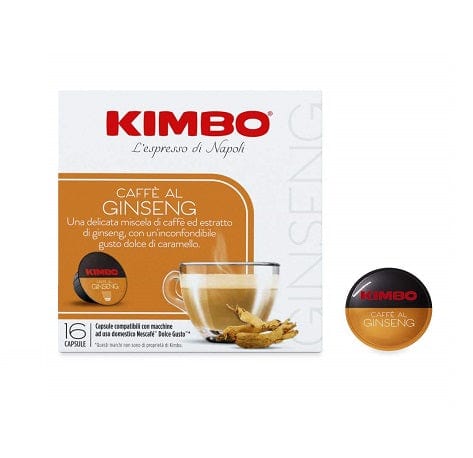 Kimbo Caffè al Ginseng Kaffeekapseln für Dolce Gusto - Italian Gourmet