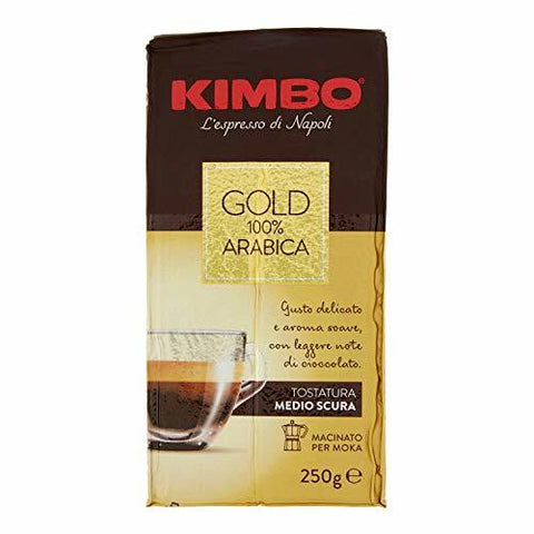 Kimbo Kaffee Gold 100% Arabica (250g) - Italian Gourmet