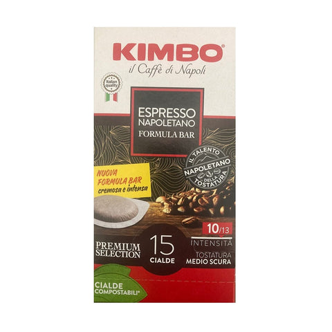 Kimbo Kaffeepads Kimbo Espresso Napoletano Formula Bar Caffè in Cilade 15 Kaffeepads