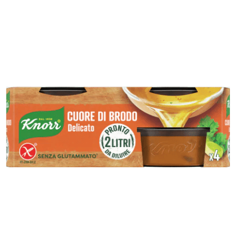 Knorr Cuore di Brodo Delicato Brühe Herz 112g - Italian Gourmet