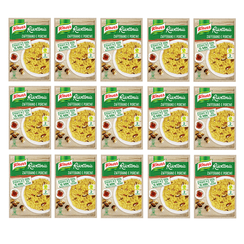 Knorr Risotteria Zafferano e Porcini Reis mit Safran und Steinpilz 175g - Italian Gourmet