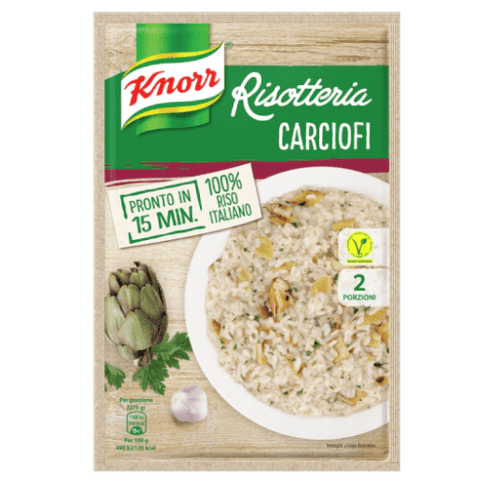 Knorr Risotteria Carciofi Reis mit Artischocken 175g - Italian Gourmet