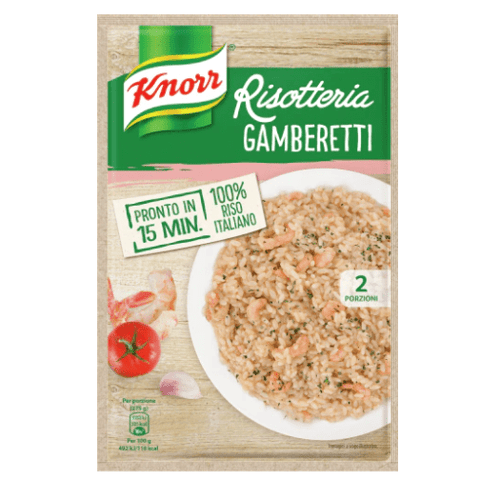 Knorr Risotteria Gamberetti Garnelen Reis 175g - Italian Gourmet