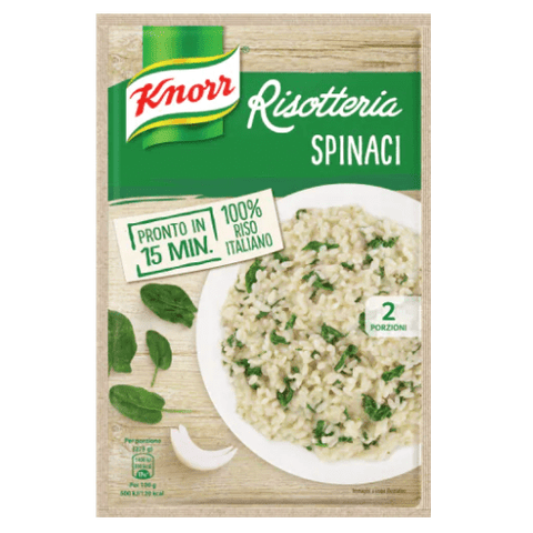 Knorr Risotteria Spinaci Reis mit Spinat 175g - Italian Gourmet
