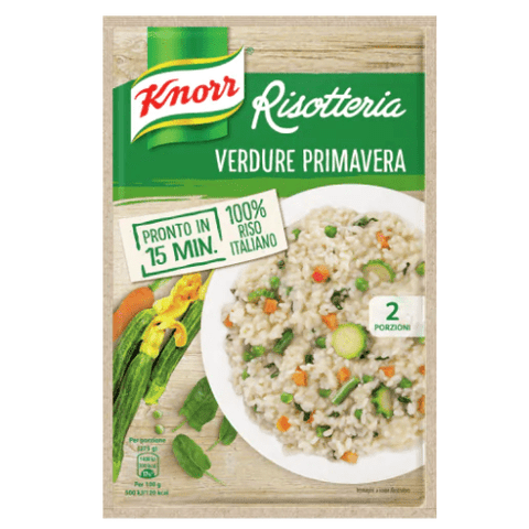 Knorr Risotteria Verdure Primavera Reis mit Gemüse 175g - Italian Gourmet
