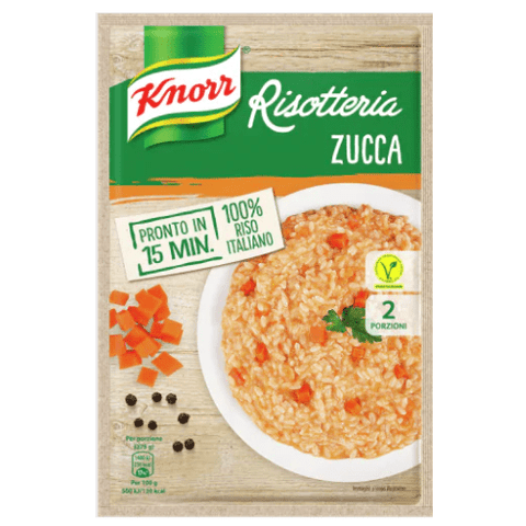 Knorr Risotteria Zucca Kürbis Reis 175g - Italian Gourmet