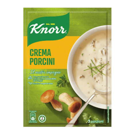 Knorr Crema Porcini Steinpilz-Pilz-Creme dehydrierte vorbereitete Suppe 76g - Italian Gourmet