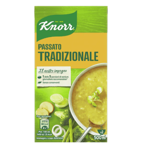 Knorr Passato Tradizionale Gemüsepüree 500ml - Italian Gourmet