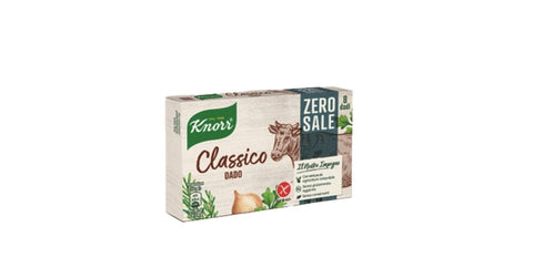 Knorr Dado Classico Zero Sale Suppenwürfel Null Salz 8 Würfel 72g - Italian Gourmet