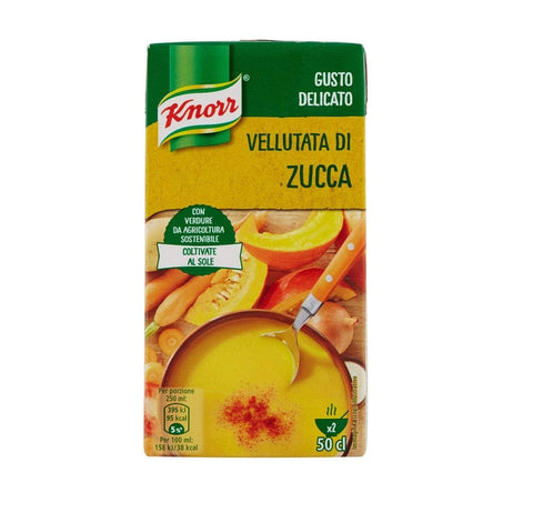 Knorr Vellutata di zucca Kürbiscreme mega pack 6x50cl - Italian Gourmet