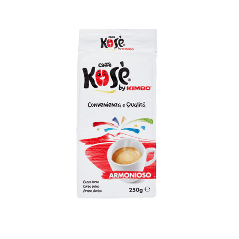 Kosè gemahlener Kaffee 20x Kosè Armonioso Italienischer Gemahlener Kaffee 250g 8002200105105