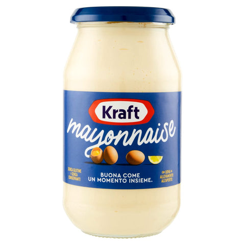 Kraft Mayonnaise 1x490ml Kraft Maionese Classica Mayonnaise Glass 490ml 8001590922804