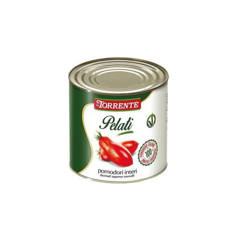 La Torrente Pomodori Pelati Geschälte Tomaten 2,5Kg - Italian Gourmet