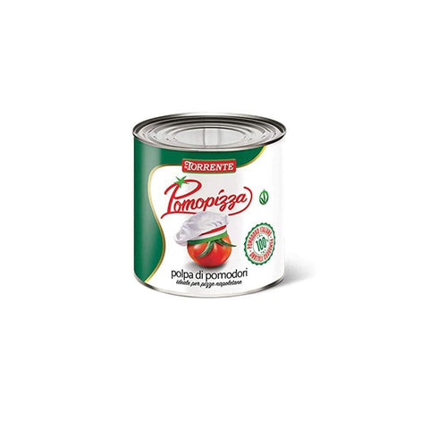 La Torrente geschälte Tomaten La Torrente Pomopizza Polpa di pomodori Tomatenmark 800g