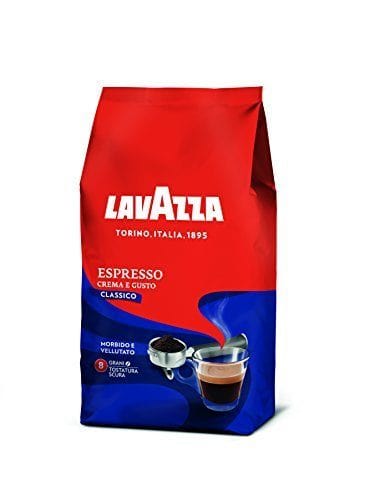Lavazza Espresso Crema und Gusto Classico in Grani Kaffee ganze Bohnen (1 kg) - Italian Gourmet